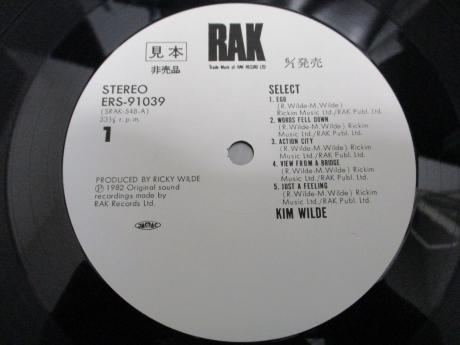 Kim Wilde Select Japan Orig. PROMO LP OBI WHITE LABEL