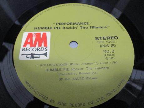 Humble Pie Performance Rockin’ the Fillmore Japan Orig. 2LP OBI