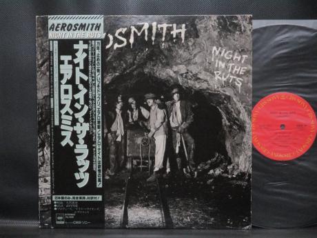 Aerosmith Night In The Ruts Japan Orig. LP OBI