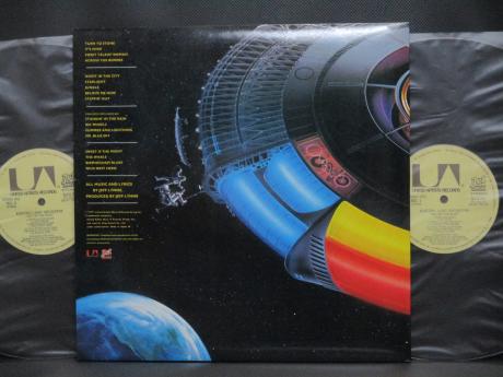 ELO Electric Light Orchestra Out of Blue Japan Orig. 2LP OBI POSTER