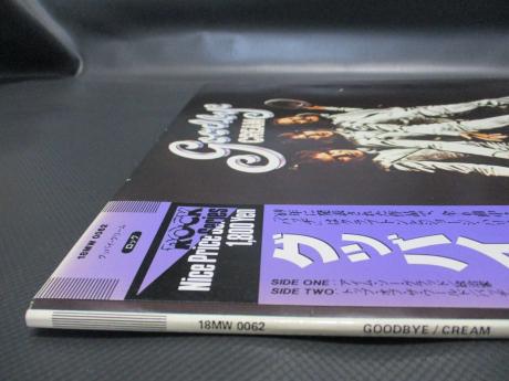 Cream Goodbye Japan Rare LP PURPLE OBI 1988
