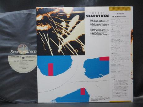 Survivor The Best Of Japan Orig. LP OBI INSERT