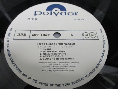 Hydra Rock the World Japan Orig. PROMO LP WHITE LABEL