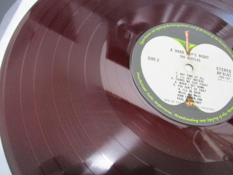 Beatles A Hard Day’s Night Japan Apple 1st Press LP DIF RED WAX