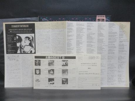 Strawberry Switchblade Same Title Japan Orig. LP OBI RARE POSTER