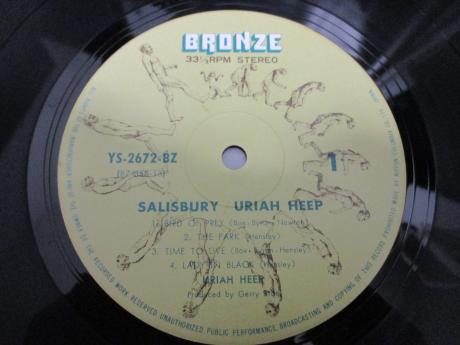Uriah Heep Salisbury Japan Orig. LP OBI G/F INSERT