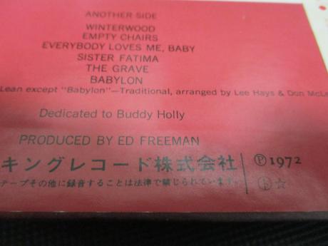 Don McLean American Pie Japan Orig. LP OBI