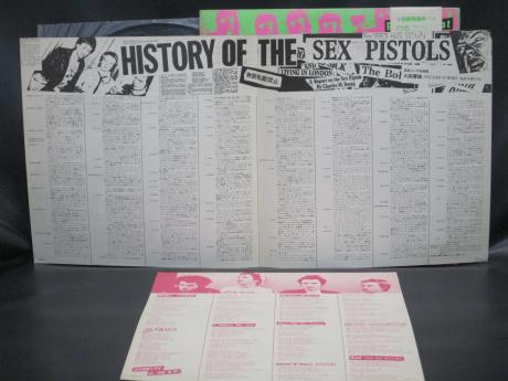 Sex Pistols The Very Best Of And We Don't Care Japan ONLY LP OBI