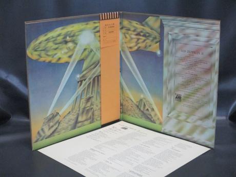 Led Zeppelin 2nd II Japan Early Press LP OBI BIG POSTER