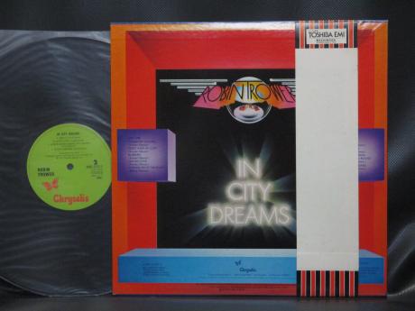 Robin Trower In City Dream Japan Orig. LP OBI INSERT