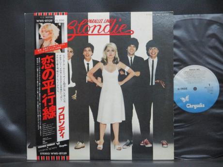 Blondie Parallel Lines Japan Orig. LP OBI INSERT