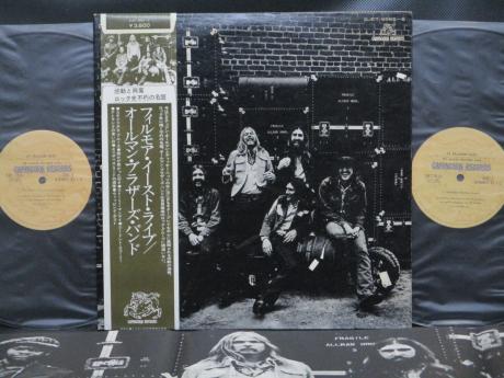 Allman Brothers Band At Fillmore East Japan Rare 2LP OBI RARE POSTER