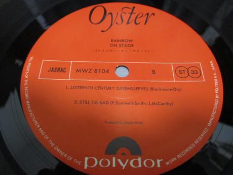 Rainbow On Stage Japan Orig. 2LP OBI RARE PHOTO-BOOKLET