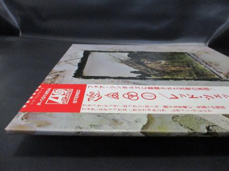 Led Zeppelin IV 4 Symbols Japan Rare LP OBI
