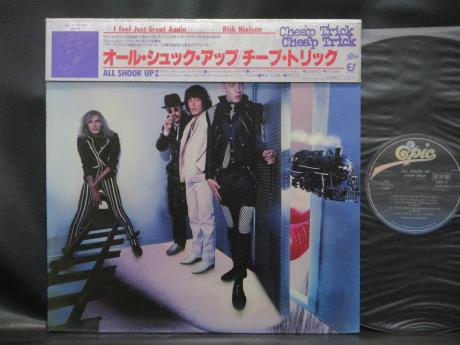 Cheap Trick All Shook Up Japan Orig. PROMO LP CAP OBI
