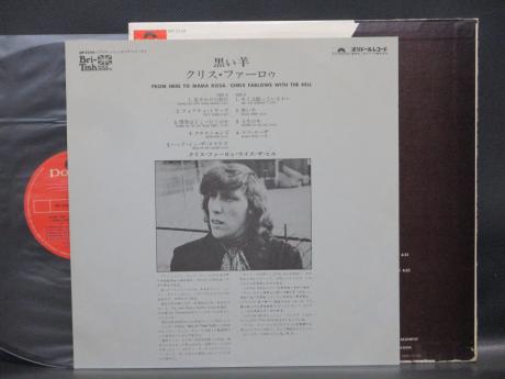 Chris Farlowe With The Hill From Here To Mama Rosa Japan Orig. LP INSERT