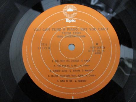 REO Speedwagon You Can Tune A Piano But You Can't Tuna Fish Japan Orig. LP OBI