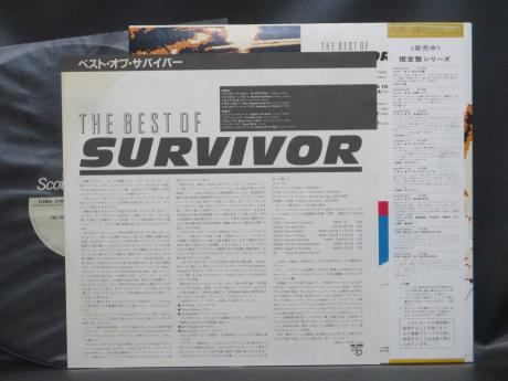 Survivor The Best Of Japan Orig. LP OBI INSERT