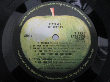 Beatles Revolver Japan Flag OBI Edition LP OBI