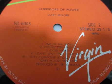 Gary Moore Corridors of Power Japan Orig. LP OBI