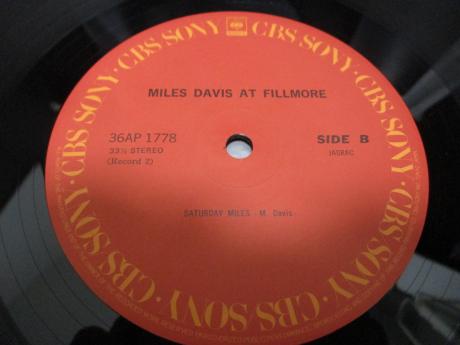 Miles Davis At Fillmore Japan Rare 2LP OBI INSERT