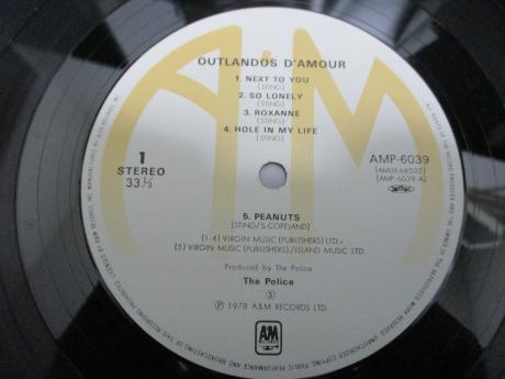 Police Outlandos d’Amour Japan Rare LP GREEN OBI