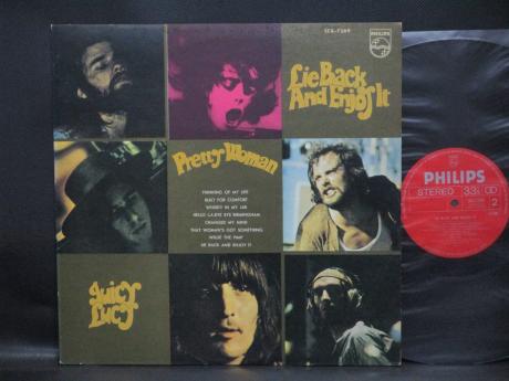 Juicy Lucy Lie Back And Enjoy It Japan Orig. PROMO LP DIF RED LABEL