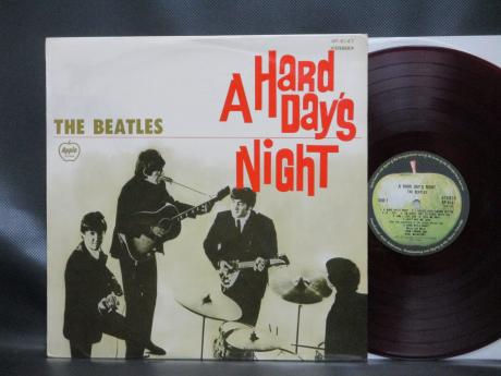 Beatles A Hard Day’s Night Japan Apple 1st Press LP DIF RED WAX