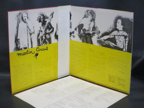 Martin Circus 1st Same Title Japan Orig. PROMO LP OBI DIF WHITE LABEL