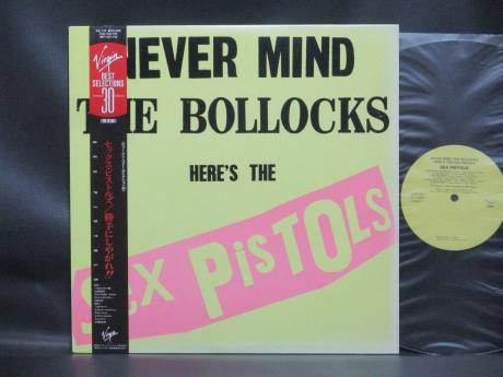 Sex Pistols Never Mind the Bollocks Japan LTD LP BLACK OBI