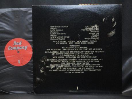 Bad Company 1st Same Title Japan Orig. LP OBI BOOKLET