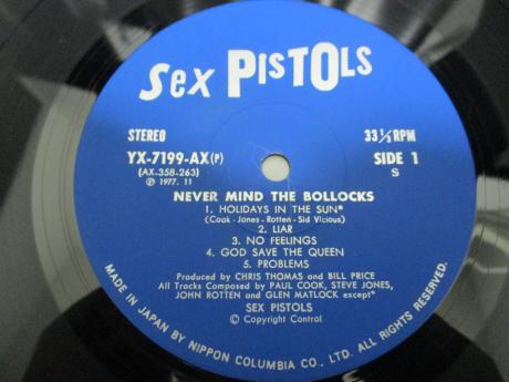 Sex Pistols Never Mind the Bollocks Japan Early Press LP OBI