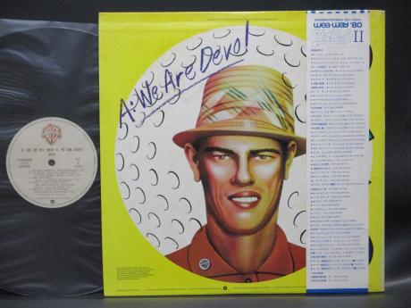 DEVO Q: Are We Not Men? A: We Are Devo! Japan Hot Rod ED LP BLUE OBI