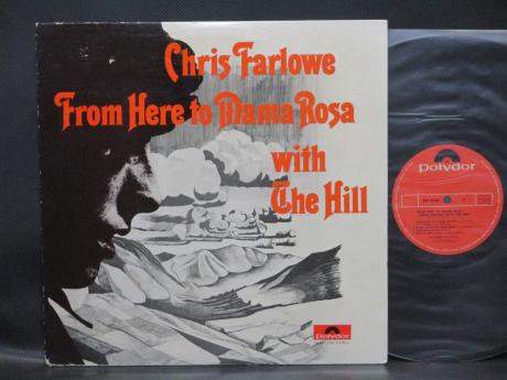 Chris Farlowe With The Hill From Here To Mama Rosa Japan Orig. LP INSERT