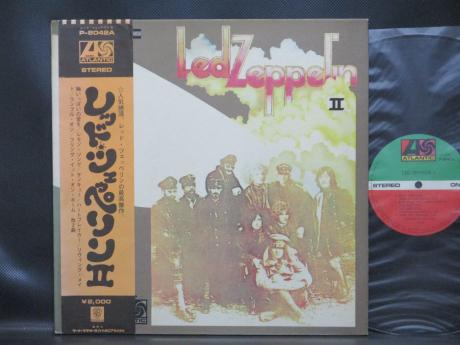 Led Zeppelin 2nd II Japan Early Press LP OBI BIG POSTER