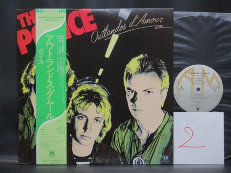 2. Police Outlandos d’Amour Japan Rare LP GREEN OBI