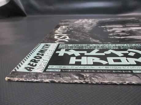 Aerosmith Night In The Ruts Japan Orig. LP OBI