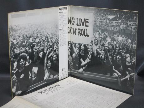 Rainbow Long Live Rock 'N' Roll Japan Audiophile ED LP BROWN OBI