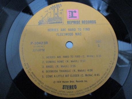 Fleetwood Mac Heroes Are Hard to Find Japan Orig. LP OBI