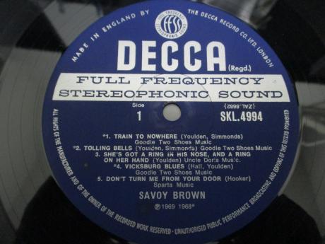 Savoy Brown Blue Matter UK Orig. LP UNBOXED STEREO