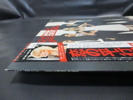 Blondie Parallel Lines Japan Orig. LP OBI INSERT