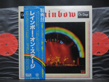 Rainbow On Stage Japan Orig. 2LP OBI RARE PHOTO-BOOKLET