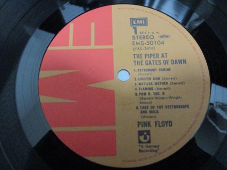 Pink Floyd Piper at the Gates of Dawn Japan EMI LP BLACK OBI