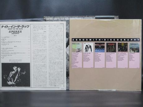 Aerosmith Night In The Ruts Japan Orig. LP OBI