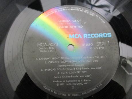 Lynyrd Skynyrd Nuthin’ Fancy Japan Orig. LP OBI RARE POSTER
