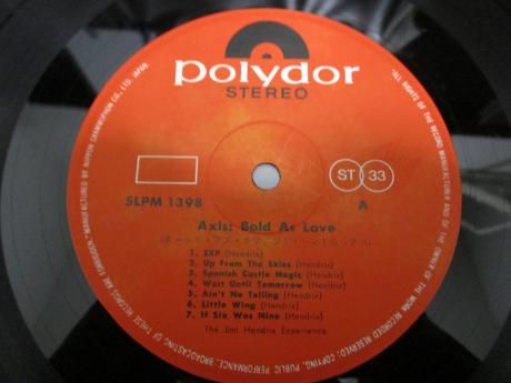 Jimi Hendrix Experience Axis: Bold As Love Japan Orig. LP DIF Coca-Cola Cover