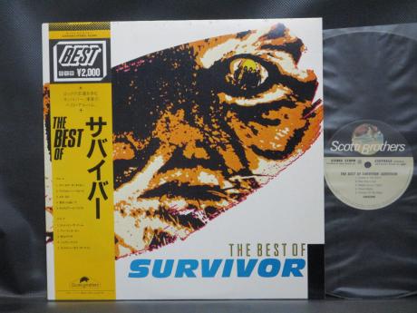 Survivor The Best Of Japan Orig. LP OBI INSERT