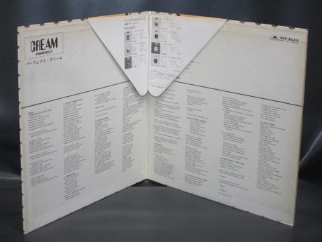 Cream Perfect Japan ONLY LP OBI RARE POSTER