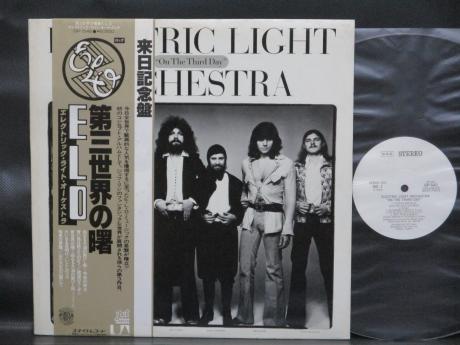 ELO Electric Light Orchestra On the Third Day Japan TOUR ED PROMO LP OBI WHITE LABEL