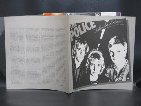 Police Outlandos d’Amour Japan Rare LP GREEN OBI